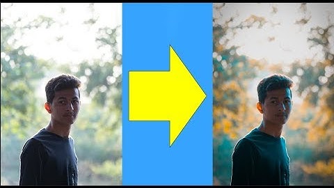 Photoshop Tutorial : Cinematic Color Grading Effects Tutorial