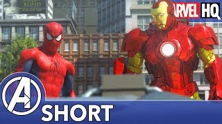 Spidey Meets Iron Man! | The Avengers vs. AIM - Part One | SHORT