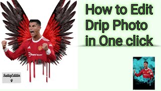 How to Edit Drip Photo in One Click #edit #saliqediting#art screenshot 4