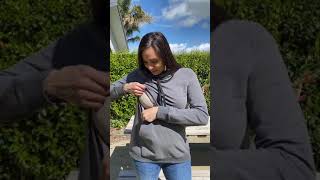 Breastmates Maternity Styles - Demo To See The Breastfeeding Opening