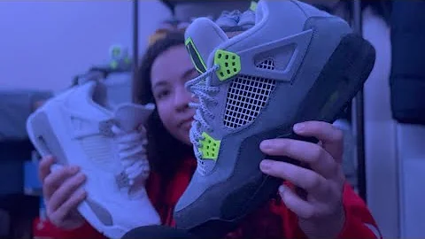 ASMR | boyfriend’s Jordan 4 collection ❤️‍🔥
