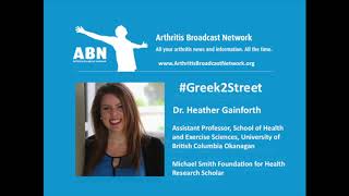 #Greek2Street with Dr. Heather Gainforth: Integrated knowledge translation and research partnerships