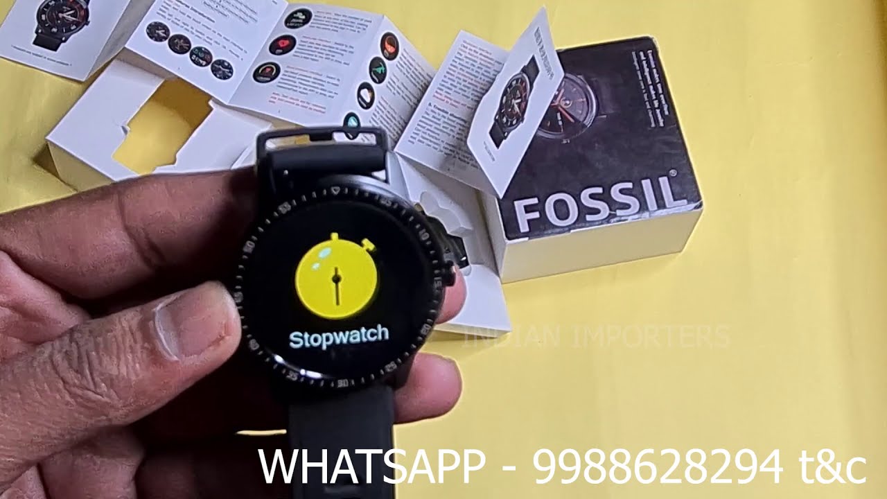Fossils Smart Watch Master Clone Copy 