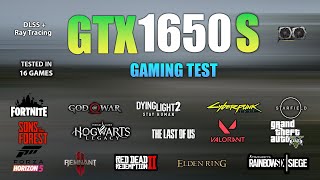 GTX 1650 Super : Test in 16 Games in Late 2023 - GTX 1650 Super Gaming