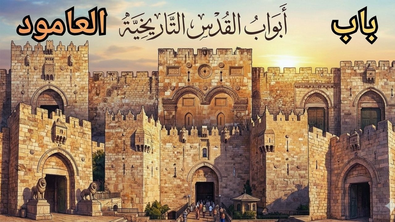 تعرف على باب العامود في البلدة القديمة بالقدس