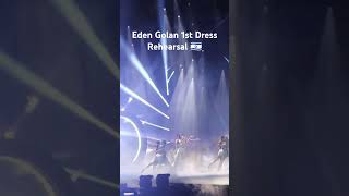 🇮🇱 Israel 1st dress rehearsal: Eden Golan - Hurricane #eurovision2024 #unitedbymusic #malmö