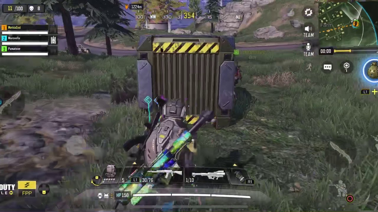 [ IM A BEAST WITH THE TANK ] **We had both tanks** (COD Mobile BR