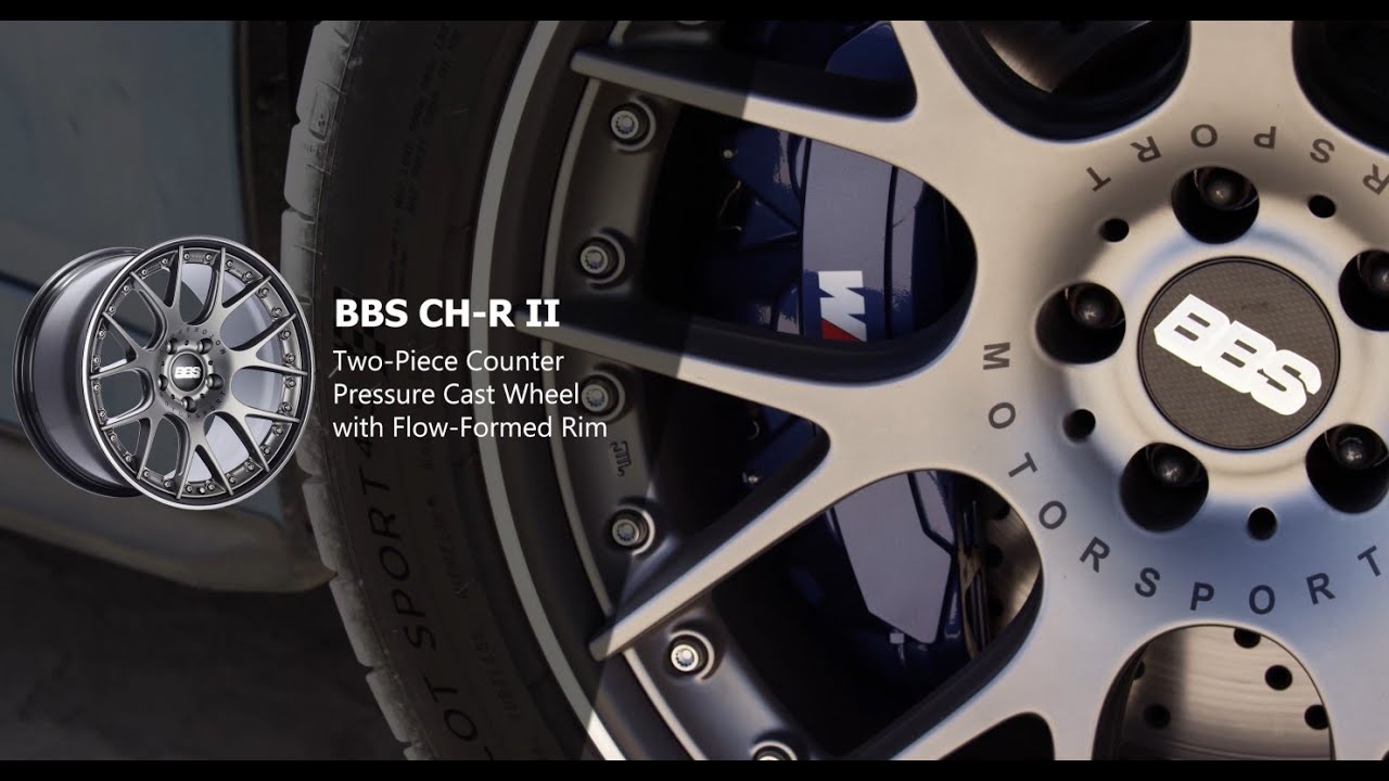BBS CHR-II and the BBS LM on a BMW M5 - YouTube