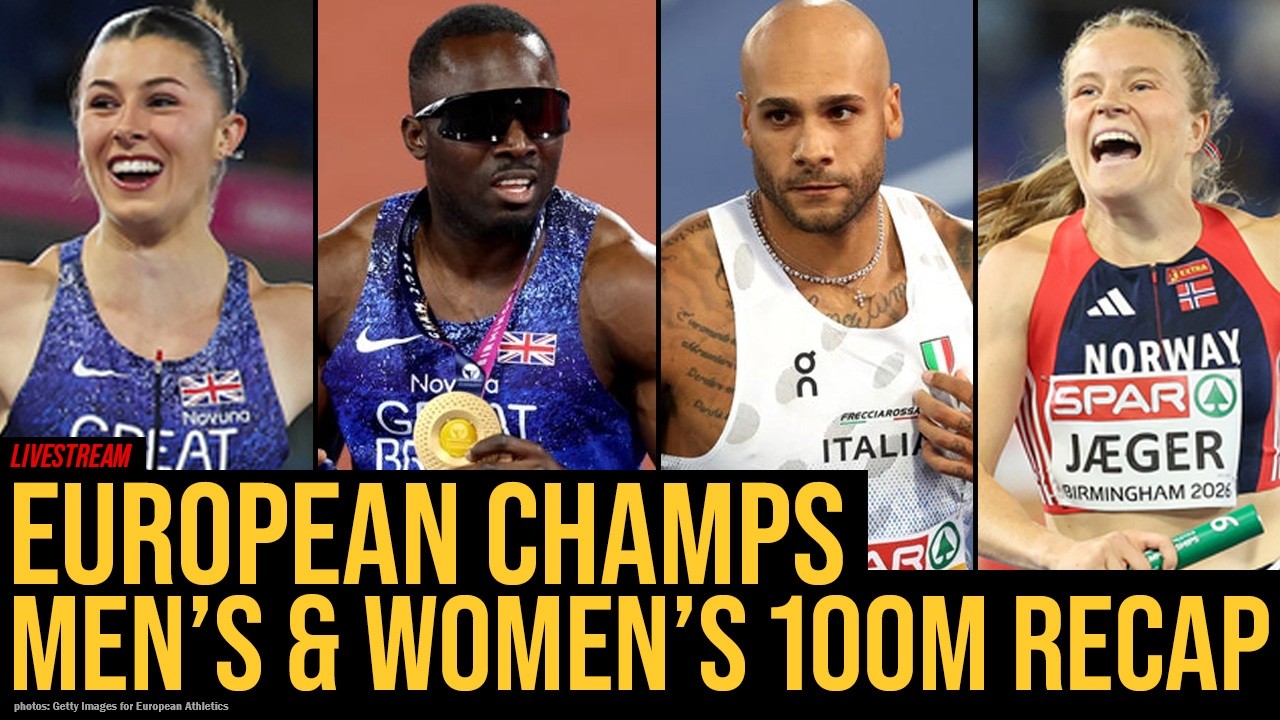 What Happened to Marcell Jacobs? Amy Hunt Wins Gold, Dina Asher-Smith Questions? Euro Champs 100m
