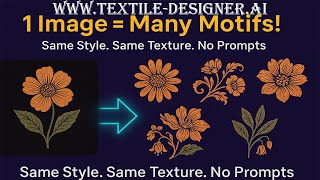 &quot;1 Image In → Multiple AI Motifs Out! Same Style, Same Texture – No Prompts Needed!&quot;