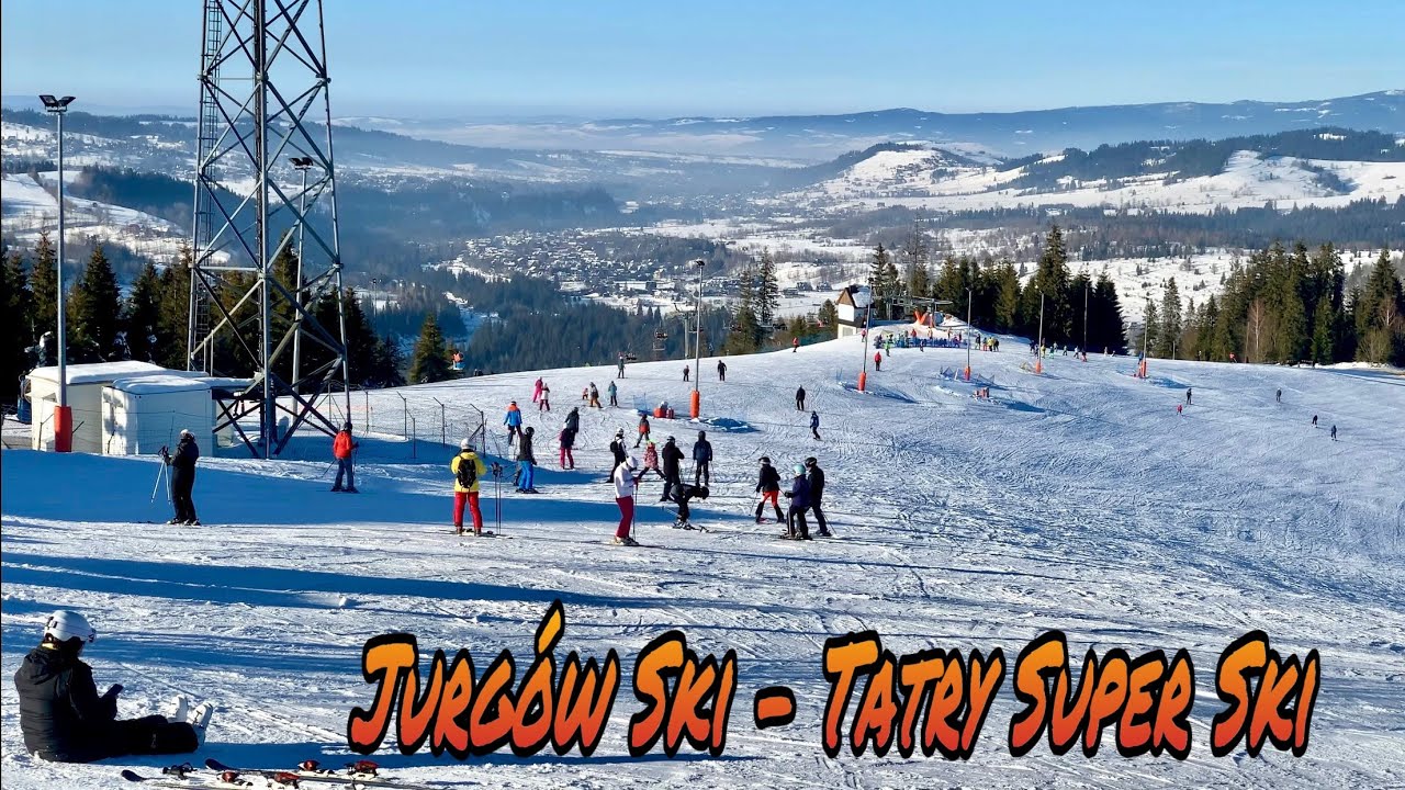 Polska jest piękna - Tatry super ski - Jurgów Ski - feria 2023 - skiing in poland