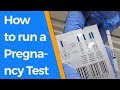 How to run a Pregnancy Test image