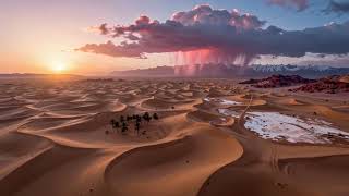 Dusty Vinyl · Aerial Drift over the Sahara Desert