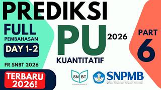 FR SNBT 2026 PU, PK LATEST 🔥 Regular Updates Until UTBK is Completed + Complete Discussion - PART 6