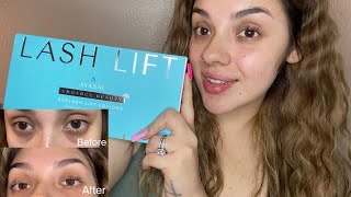 FIRST TIME DOING LASH LIFT||Amazon AYASAL FIRST IMPRESSIONS Lash Lift Kit #1 lash lift kit on Amazon