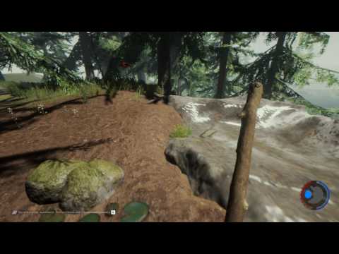 The Forest Gameplay -  ნივთების აღება და დაბანაკება