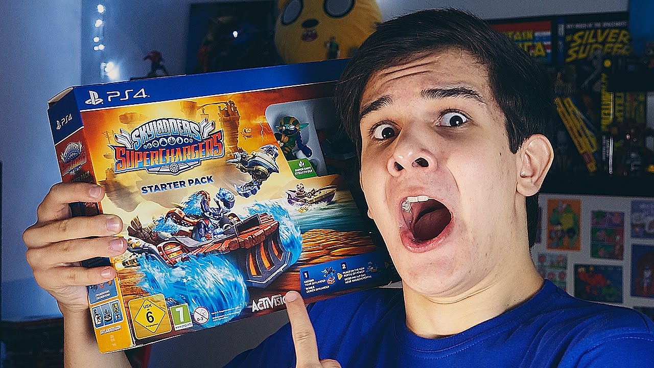 Распаковка Skylanders: SuperChargers!