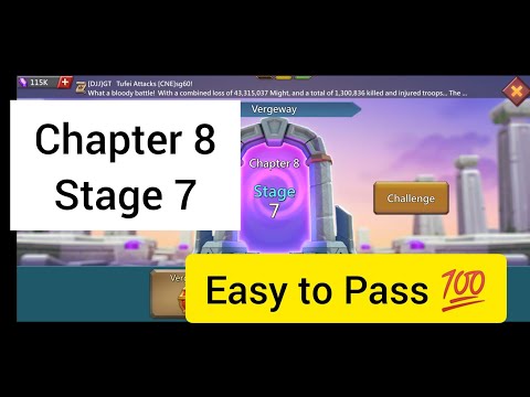 Vergeway Chapter 8 Stage 7 | Lords Mobile