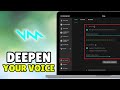 How to Make Voice Deeper in Voicemod Changer (2025) - Deepen Your Voice With Voicemod