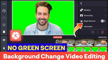 How To Remove Video Background In Kinemaster | Magic Remover | Background Change Video Editing