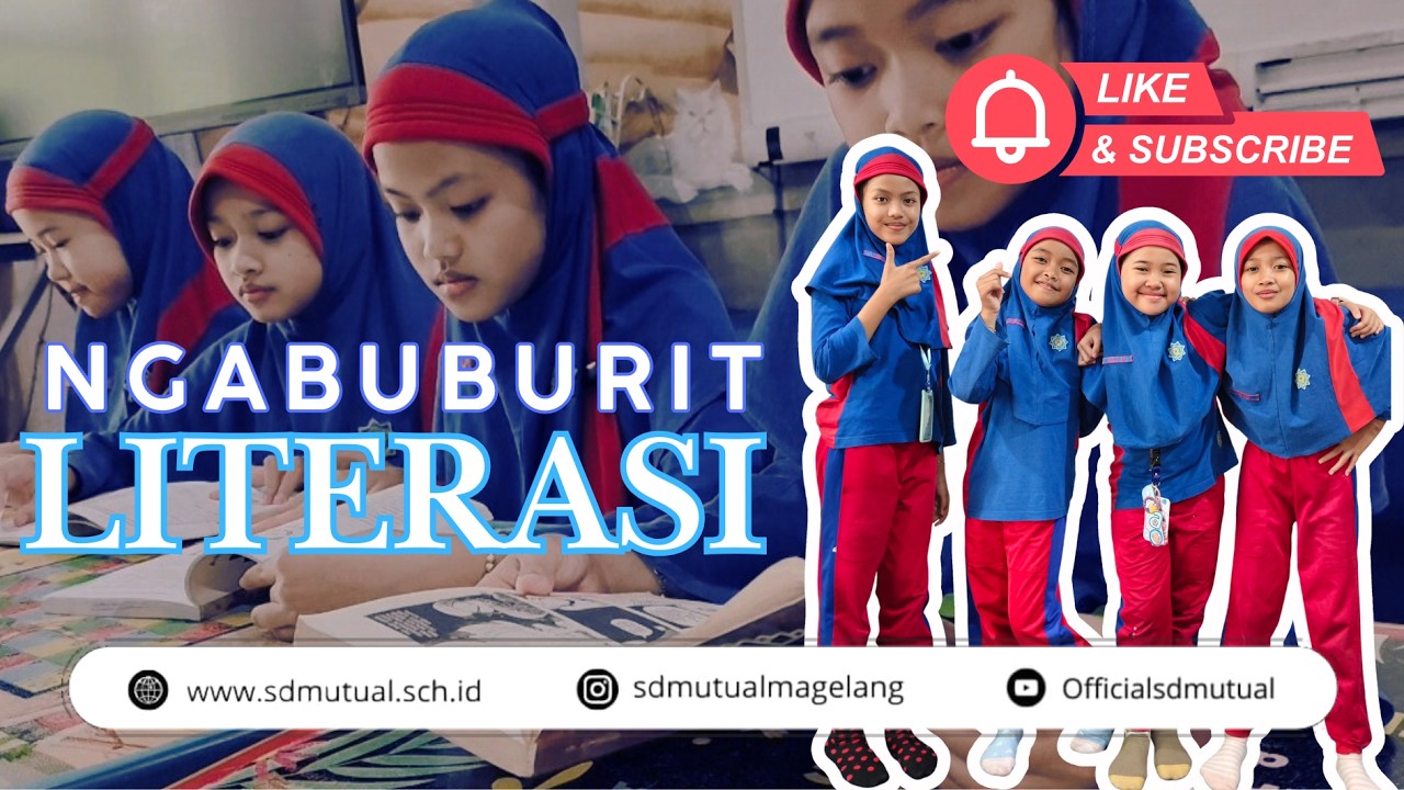 Emang boleh ganggu teman ketika puasa? | Mending baca buku deh 😍 #sekolah #sd #shortmovie