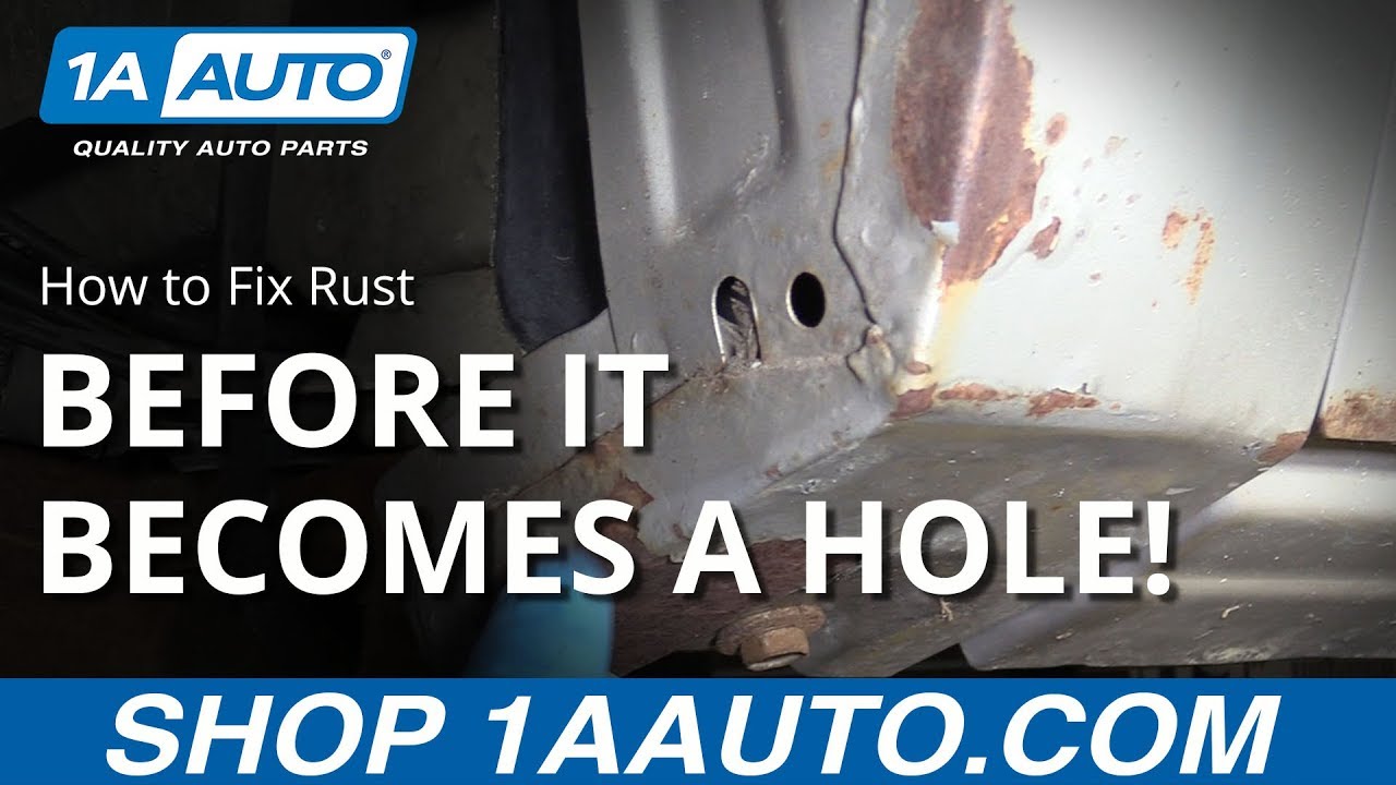 How to Fix Rust on Your Car Before It Becomes A Hole - YouTube