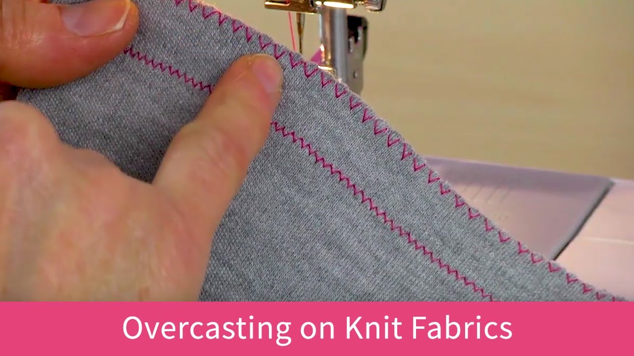 Overcasting on Knit Fabrics on the Baby Lock Joy