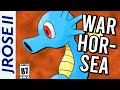 How fast can horsea beat pokemon redblue