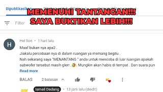 Power Ismail Dadang di Tantang SUBSCRIBER. Harus Suara Horegg