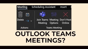 Prevent Outlook from Making Teams Meetings for Every Calendar Appointment