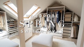 Spring Wardrobe Switch-Over &amp; Organisation