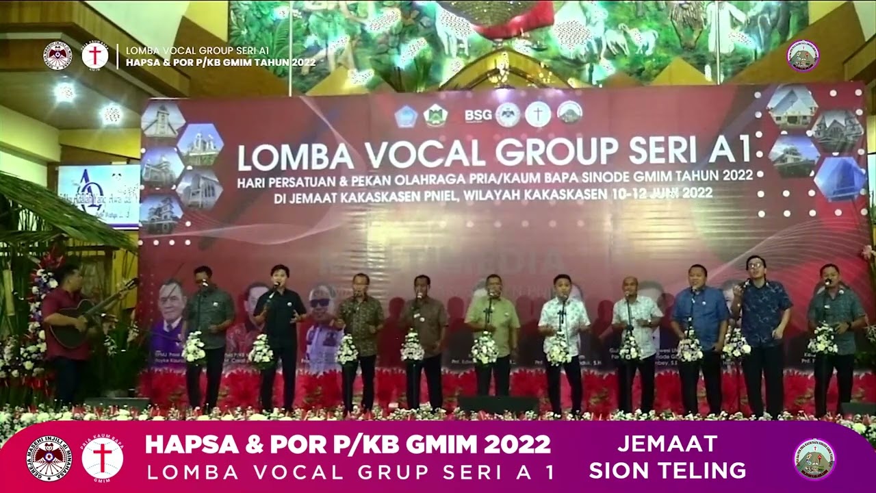 VG Sion Teling (Seri A1). HAPSA dan POR PKB GMIM 2022.