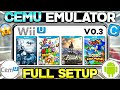 Wii U Emulator For Android Cemu Emulator V03 Full 