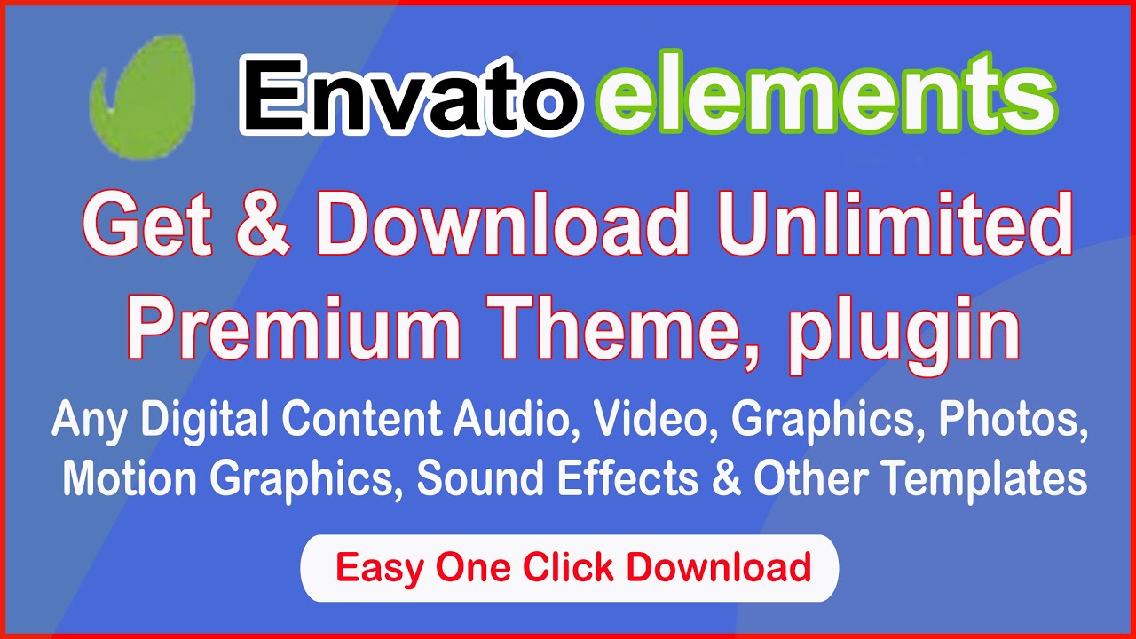 Envato Elements | Get & Download Unlimited Premium Theme & Plugin or ...