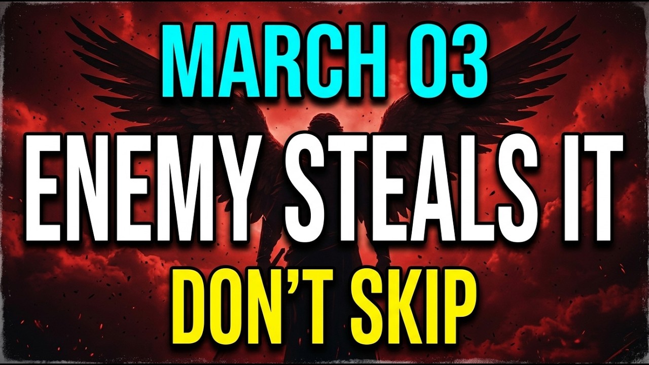 JESUS WARNS: DO NOT CLOSE THIS ON MAR 3. IF YOU WALK AWAY, THE ENEMY STEALS YOUR MIRACLE...
