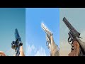 Magnum revolver reload animations in 30 different games