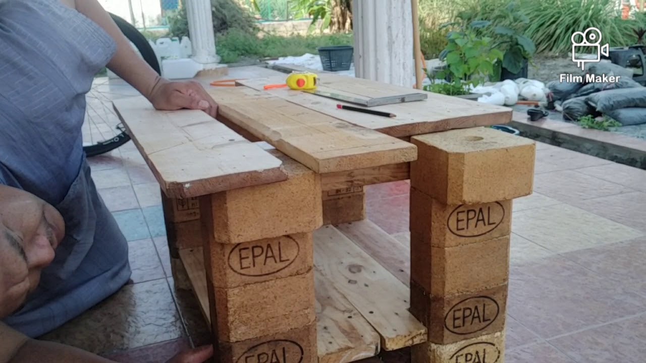 Meja Pallet Epal