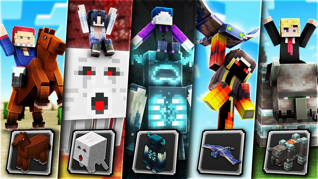 WER KANN MEHR MINECRAFT MONSTER BESIEGEN? (CHAOS FORCE MOB BATTLE)