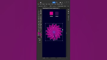 How to use Radial Repeat in Adobe Illustrator? #shorts #illustrator #lifehacks