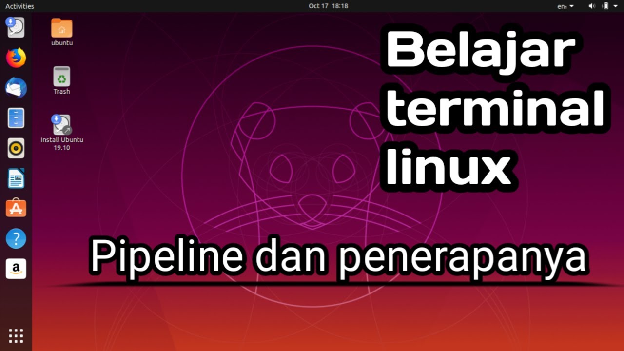 Belajar terminal linux - Pipeline dan penerapannya