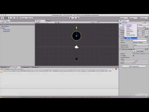 003 Detecting Collision Between The Needle And Cirle (Pin The Circle)