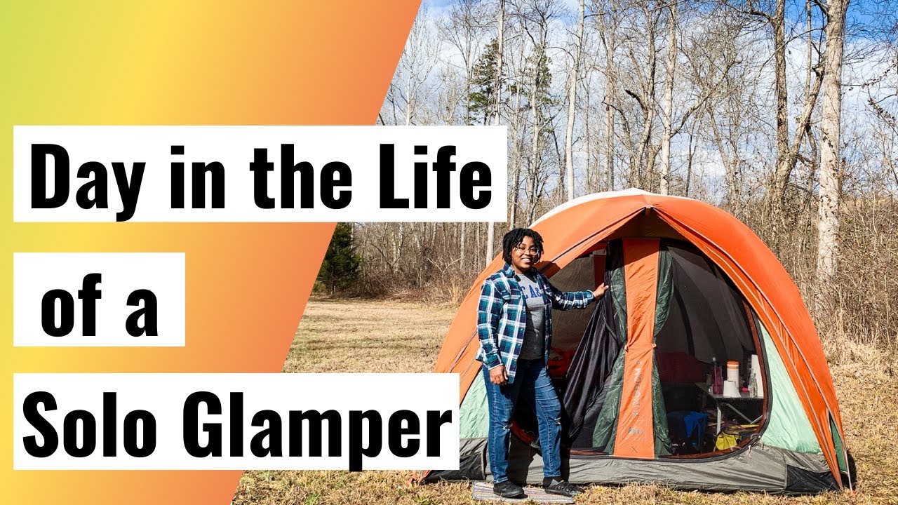 Day In the Life Solo Glamper - YouTube