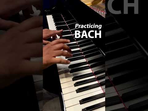 Practicing Some Bach Can You Name This Piece Bach Jsbach Baroquemusic Classicalmusic 