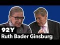 Supreme Court Justice Ruth Bader Ginsburg in Conversation with Charlie Rose