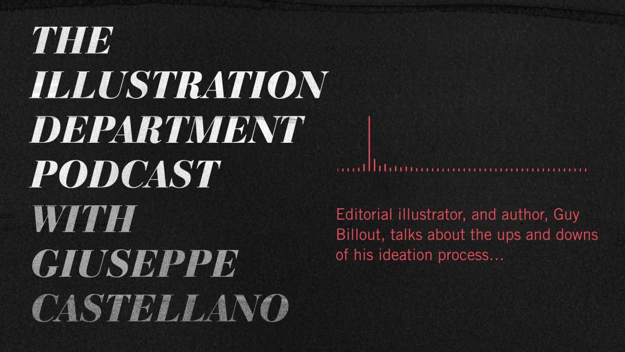 Editorial Illustrator, Guy Billout, talks about the ups and downs of his ideation process…