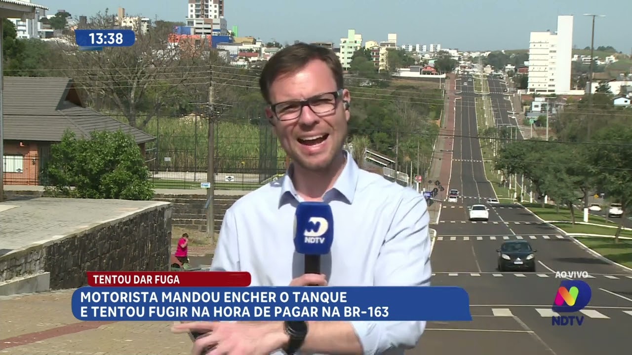 Homem é preso após abastecer veículo e fugir sem pagar combustível - QTU Questões do Universo