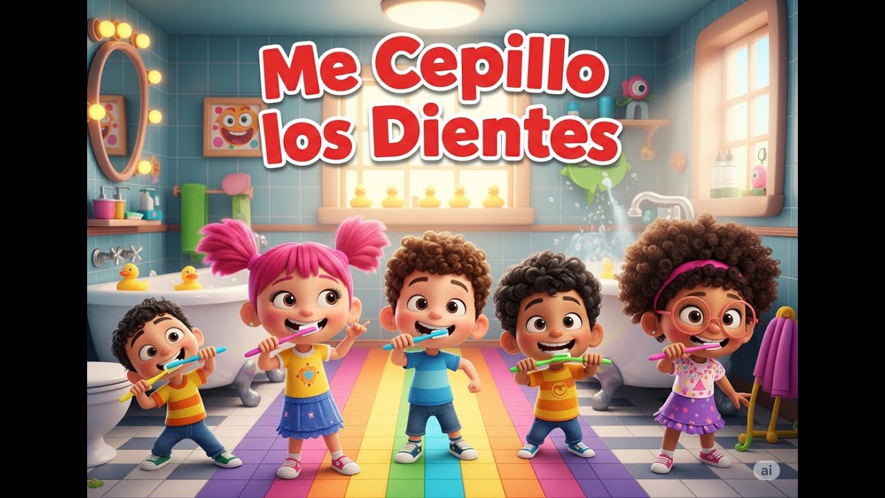 Me Cepillo Los Dientes Chiqui Chiqui Chiqui - Canción Infantil - YouTube