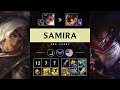 Samira ADC vs Ziggs - NA Diamond Patch 25.18