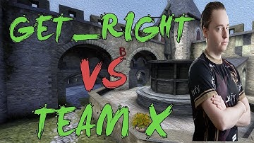 CSGO: POV NiP GeT_RiGhT vs Team X (30/20) cobblestone @ ESL Pro League Season 4
