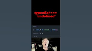 Detect if Javascript variable is undefined or null #javascript #shorts